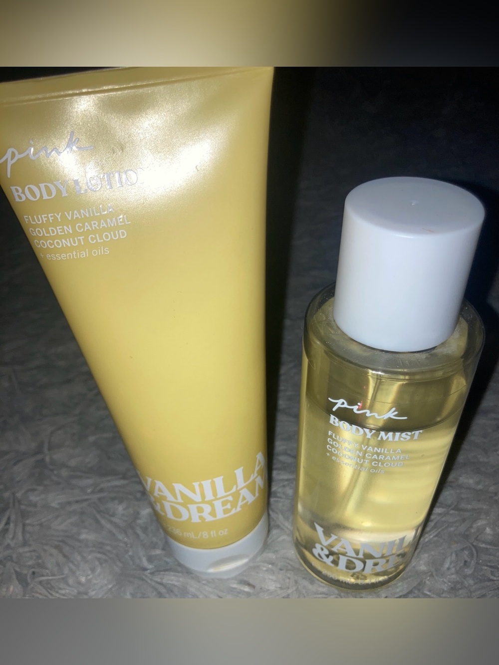 PINK Victoria's Secret Vanilla Dream Body Lotion & Body Mist